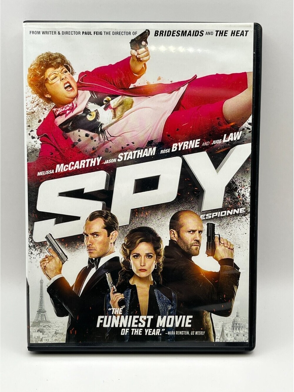 Spy DVD Standard Edition Melissa McCarthy Action Paul Feig